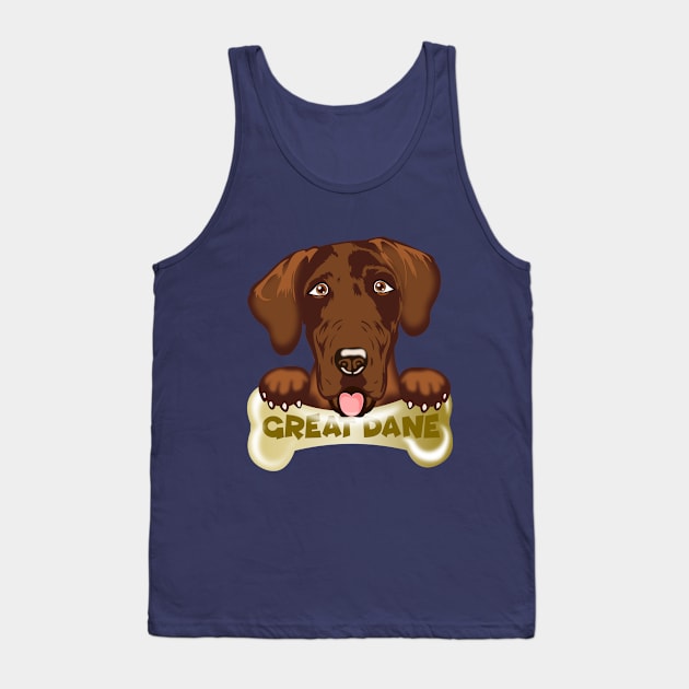 GREAT DANE TREATS Tank Top by Dot68Dreamz